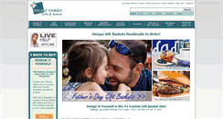 Desktop Screenshot of designityourselfgiftbaskets.com